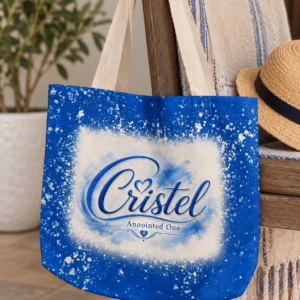 Tote bag, Blue Starry(with Name)