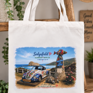Tote bag Canvas - "A Place where the Tortoise sets the pace"